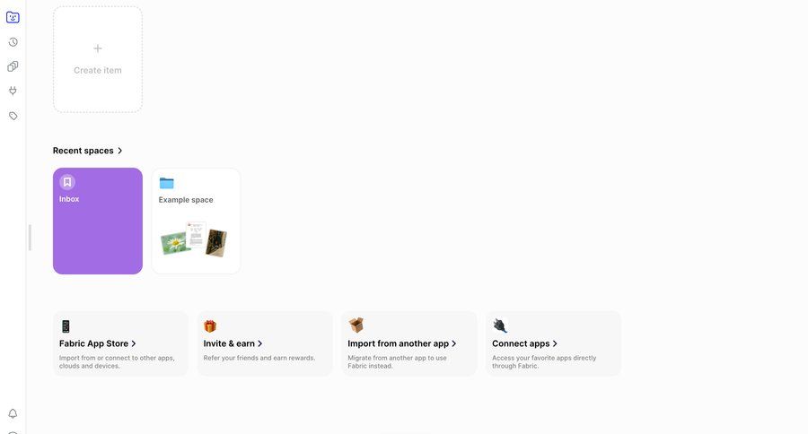 Fabric
				create ui page example