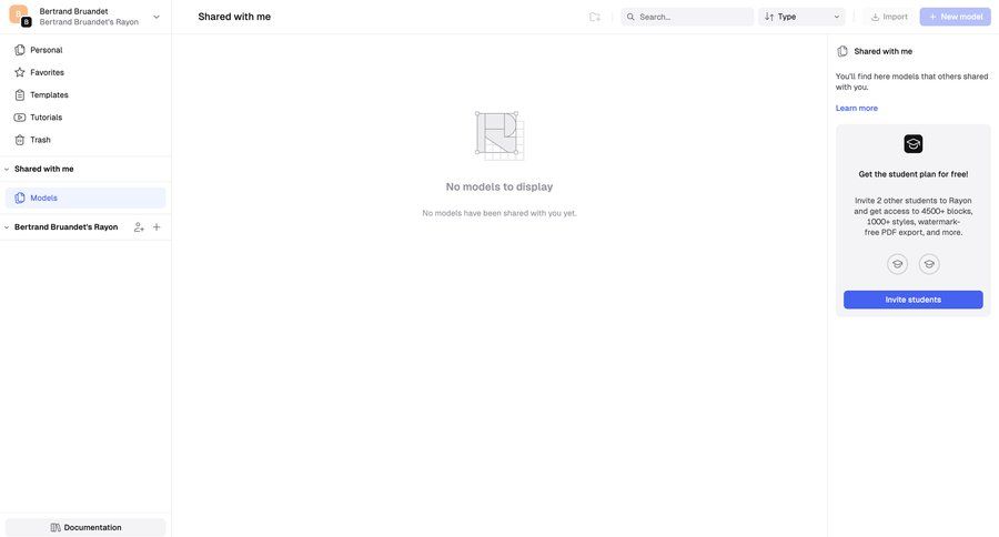 Rayon
			 collaboration sidebar navigation onboarding file management file list screen user invitation sidebar ui page example