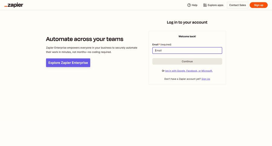 Zapier
			     ux ui design