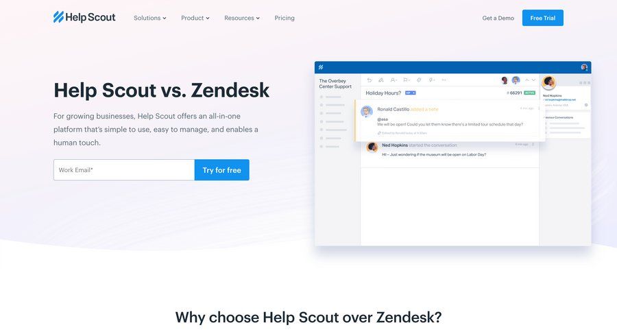 Help Scout
			alternative comparison page competition vs comparision alternatives ui page example