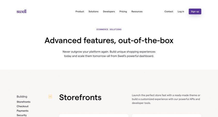 Swell
			  ux ui design