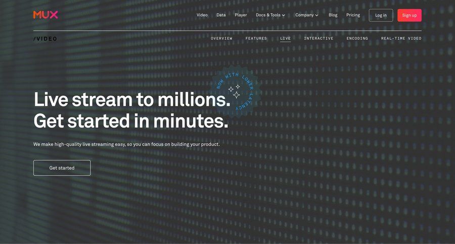Mux
			  ux ui design