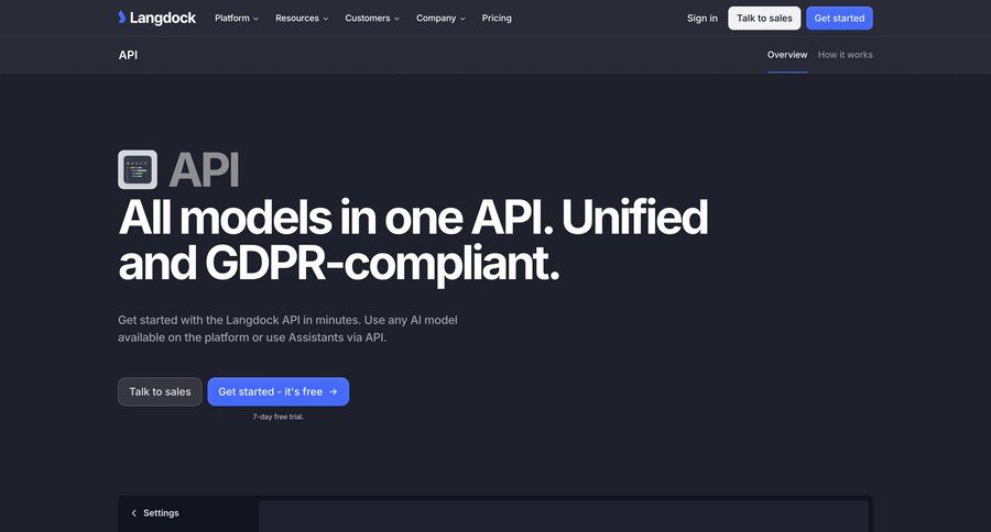 Langdock
			 auth signup create new account register testimonials case studies customer stories global search prompt completion ui page example
