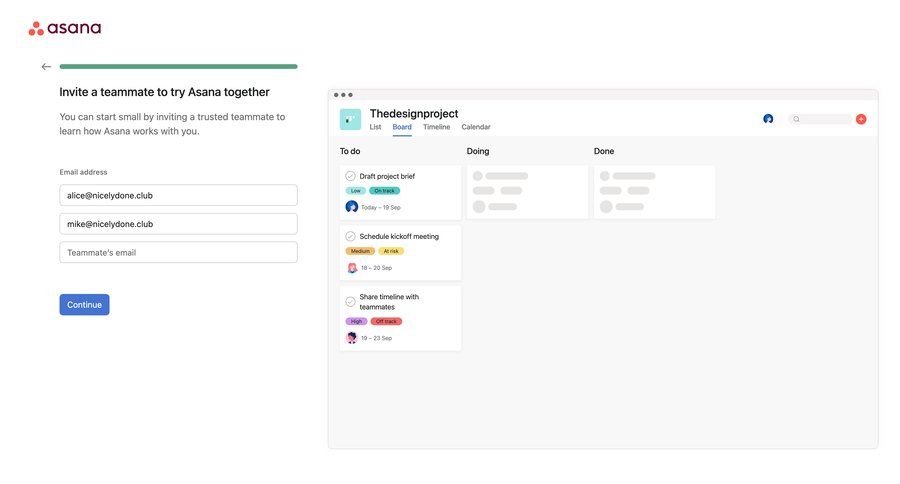 Asana
			          ux ui design
