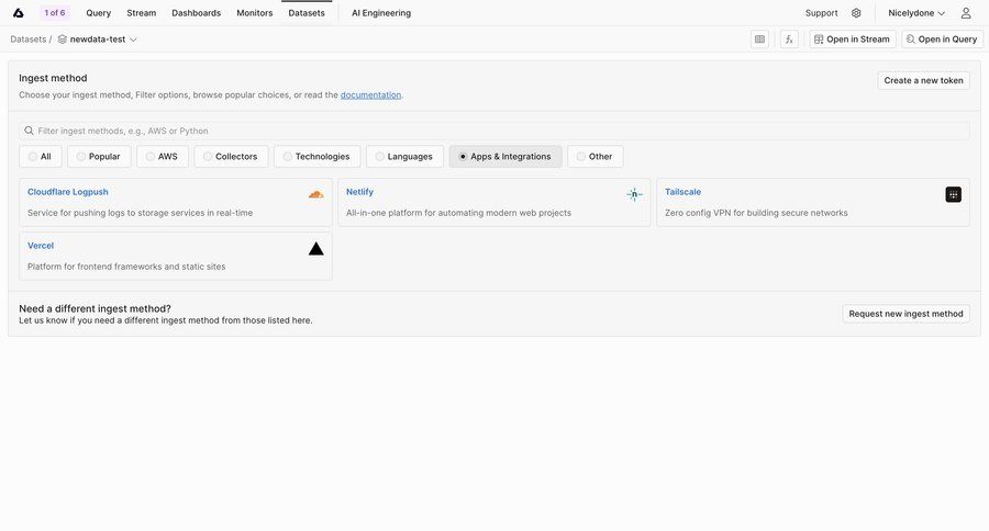 Axiom
			settings list filters integration settings integration setup ui page example