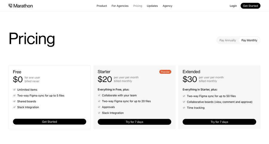 Marathon
			           ux ui design