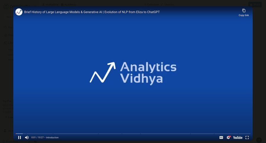 Perplexity
			player modal & popover artificial intelligence content sharing video player natural language processing upgrade modal progress bar ui page example