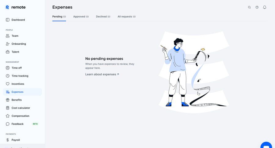 Remote
			 finance analytics dashboard expense management dashboard warning sidebar data visualization performance metrics monitoring business intelligence kpi dashboard job ui page example