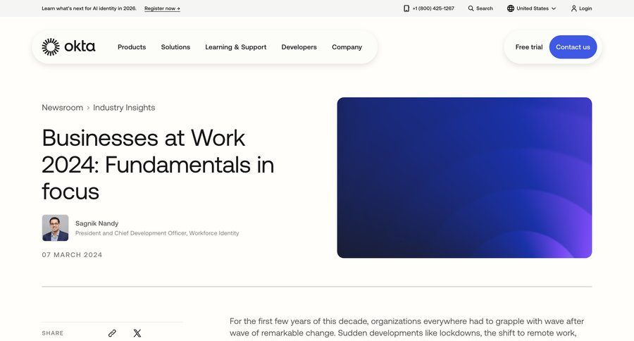 Okta
				press ui page example