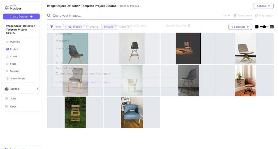 Scale
			 sidebar navigation artificial intelligence grid full-screen layout sidebar menu image gallery search bar search suggestions ui page example