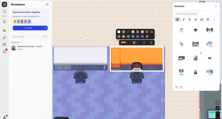 Gather
				content editor ui page example