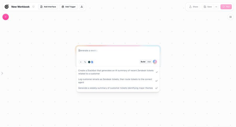 Gumloop
				artificial intelligence ui page example