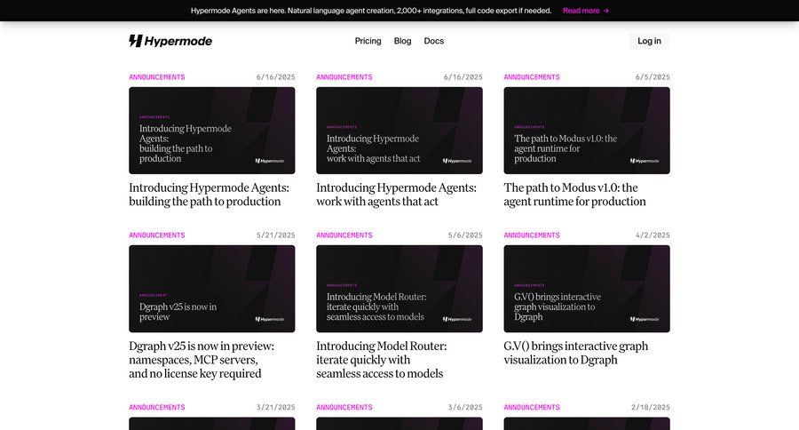 Hypermode
				collection ui page example
