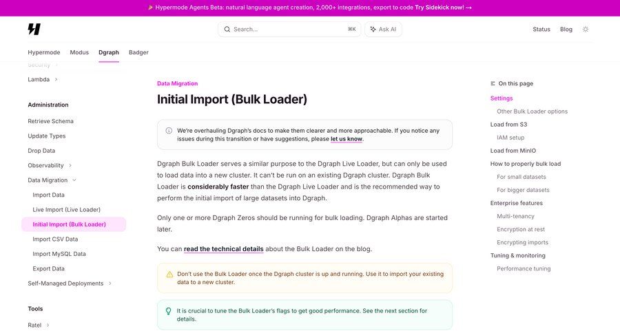 Hypermode
				settings ui page example