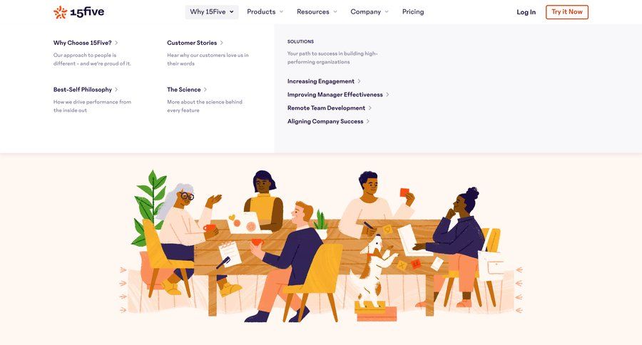 15Five
			     ux ui design
