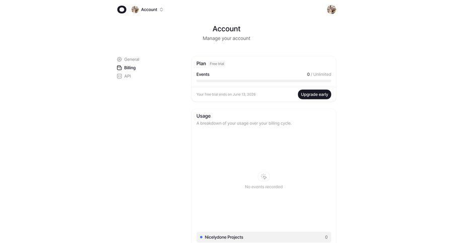 Visitors
			settings empty state plans & pricing (in app) account settings billing settings account management ui page example