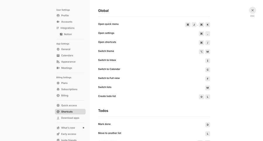 Amie
			keyboard shortcuts settings color theme menu keyboard shortcuts shortcuts hotkeys quick actions quick keys timezone selector time management ui page example