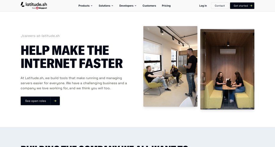 Latitude.sh
				careers ui page example