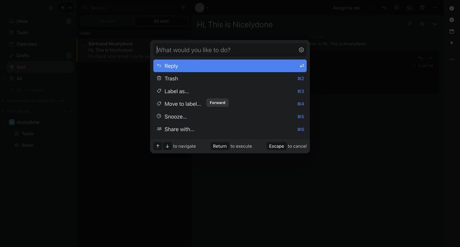 Missive
			modal & popover actions command palette keyboard shortcuts quick actions ui page example