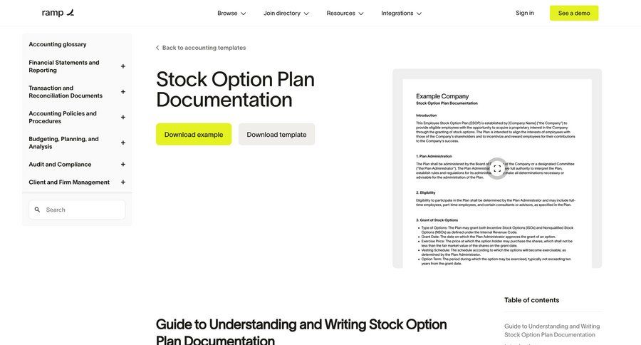 Ramp
			 free account free templates guide download doc documentation docs download report global search order tracking option menu ui page example