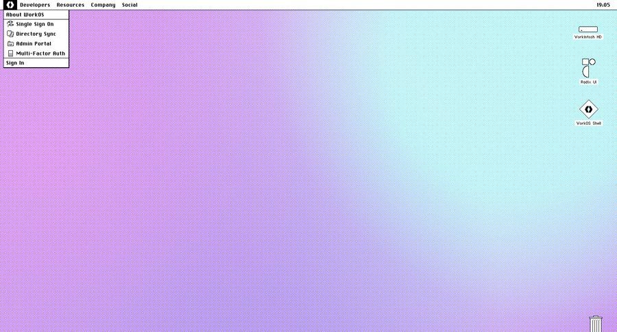 WorkOs screen example