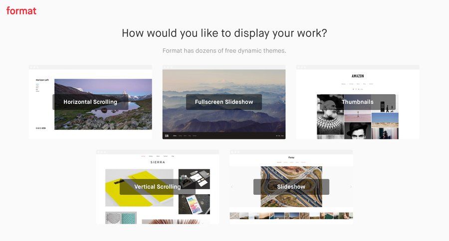 Format
				signup page example