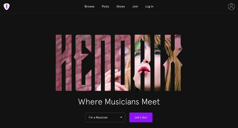 Hendrix
				 page example