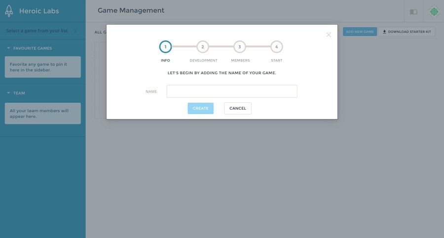 Heroic Labs
				create page example