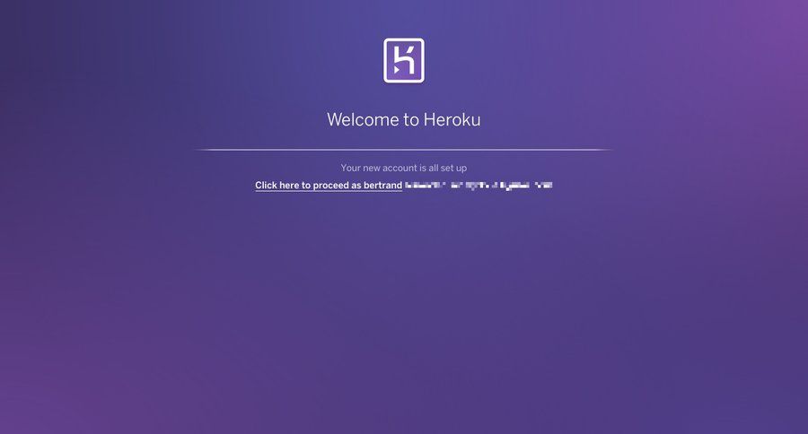 Heroku
				signup page example