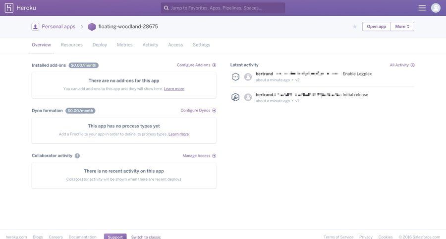 Heroku
				detail page page example