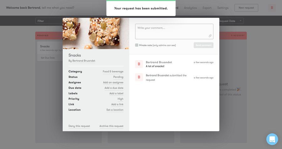 Hivy
			 task management modal screen collaboration workflow review approval workflow ui page example