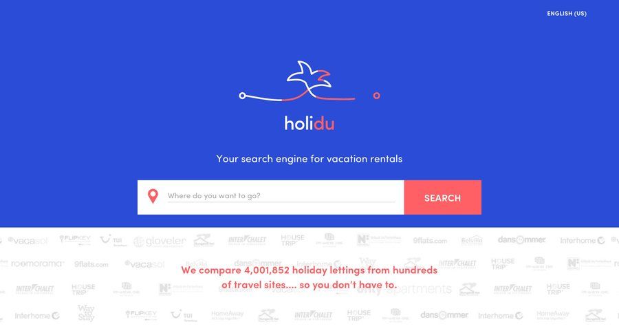Holidu
				 page example