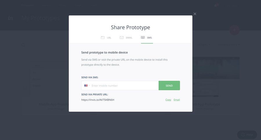 Invision
				share page example