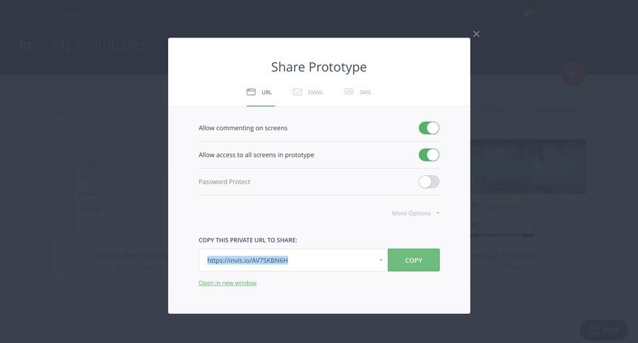 Invision
				share page example