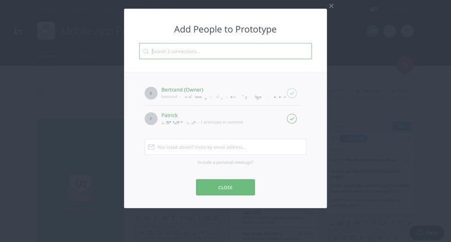 Invision
				team page example