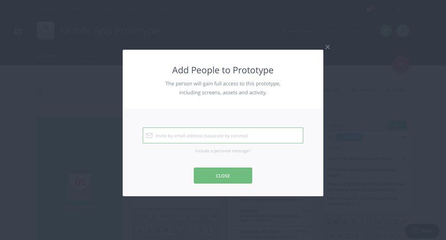 Invision
				team page example