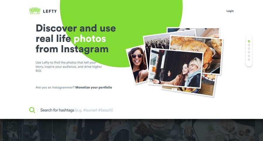 Lefty
				 page example