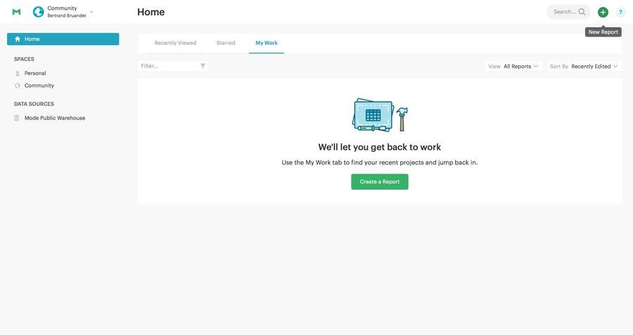 Mode
				empty state page example