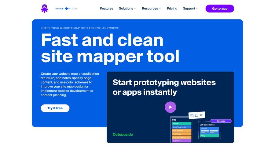 Octopus
			   ux ui design