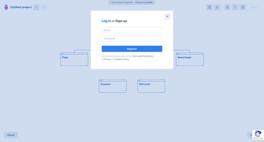Octopus
				signin page example