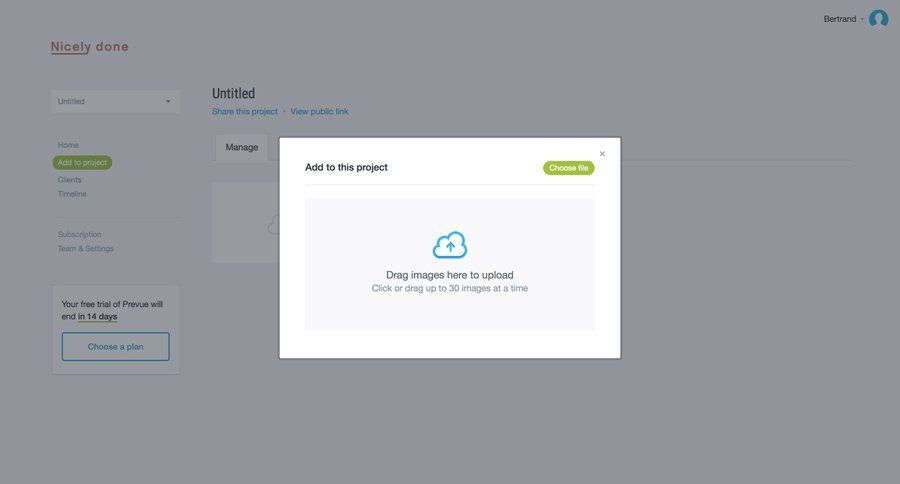 Prevue
				modal & popover page example