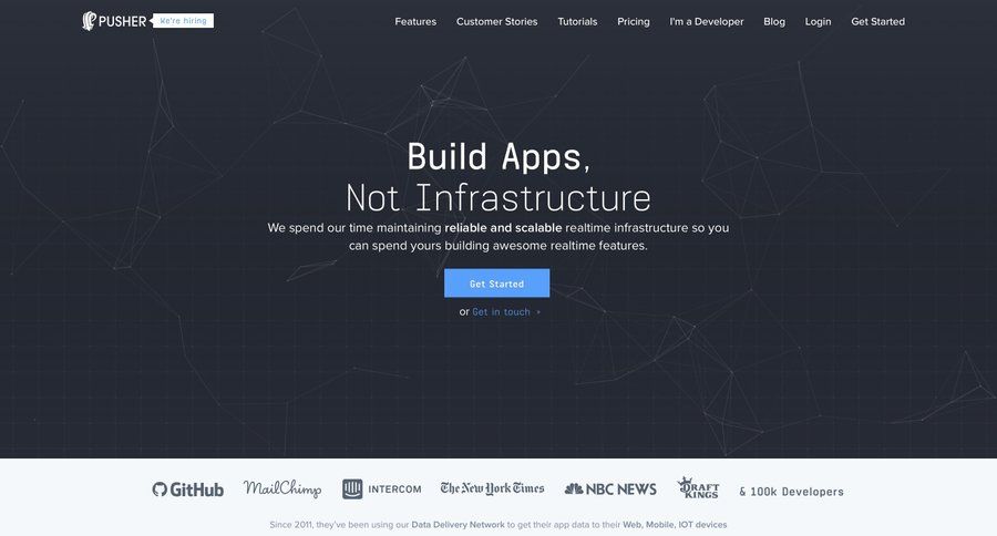 Pusher
				 page example