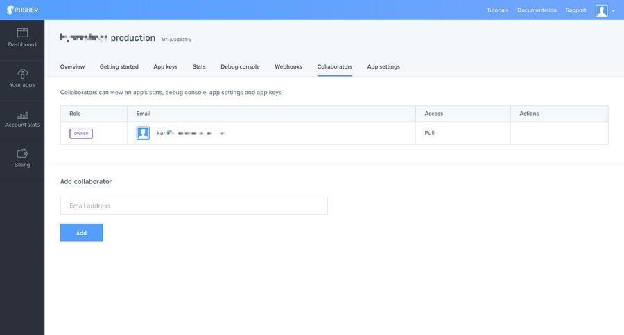Pusher
				team page example