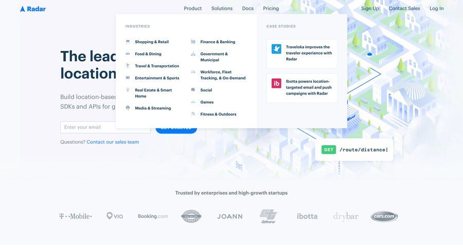 Radar
			      ux ui design