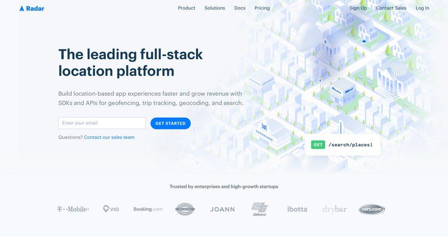 Radar
			    ux ui design