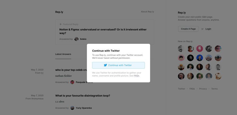 Rep.ly
				signin page example
