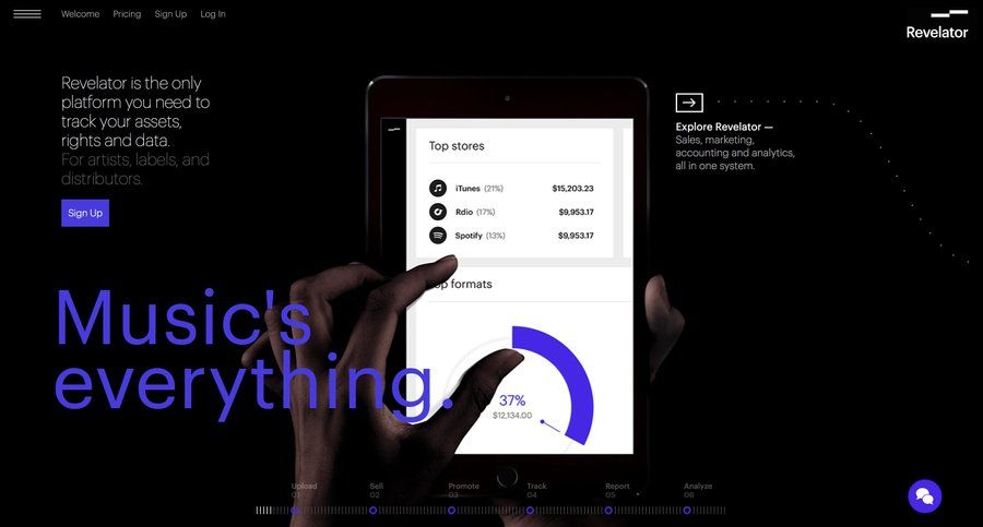 Revelator
				 page example