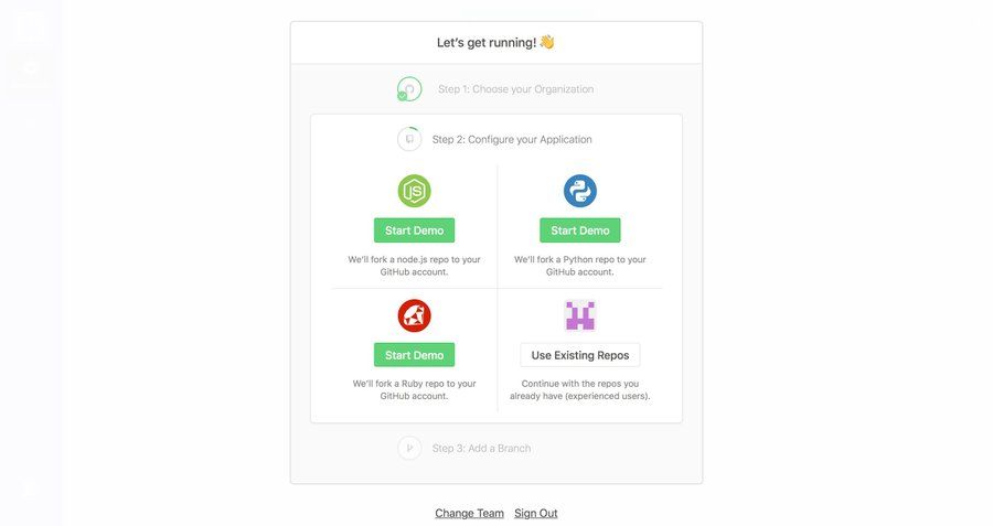 Runnable
				onboarding page example
