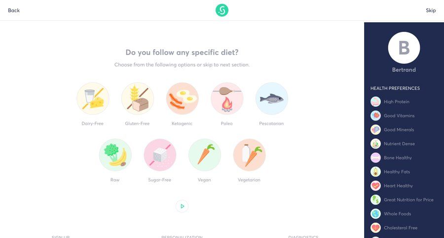 Sage project
				onboarding page example