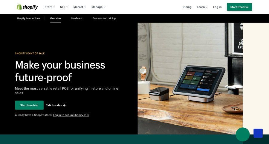 Shopify
				product page page example